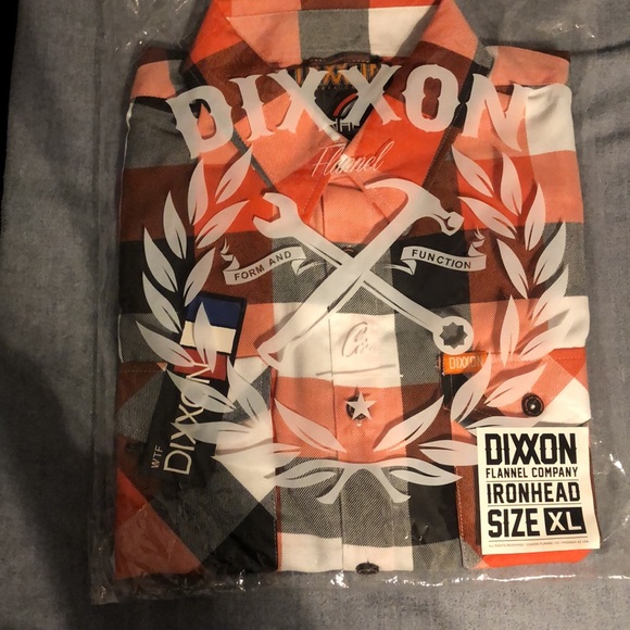 Dixxon Ironhead flannel BNIB - Picture 10 of 12